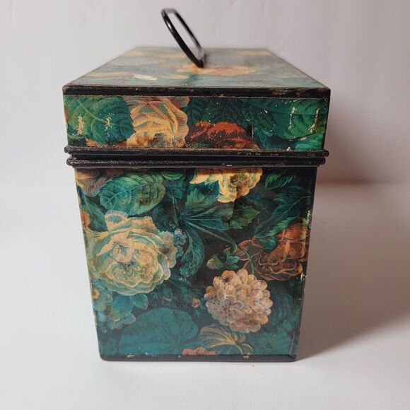 Antique Tabloid First Aid Decoupaged Box Burroughs Wellcome & Co London England - Picture 4 of 11